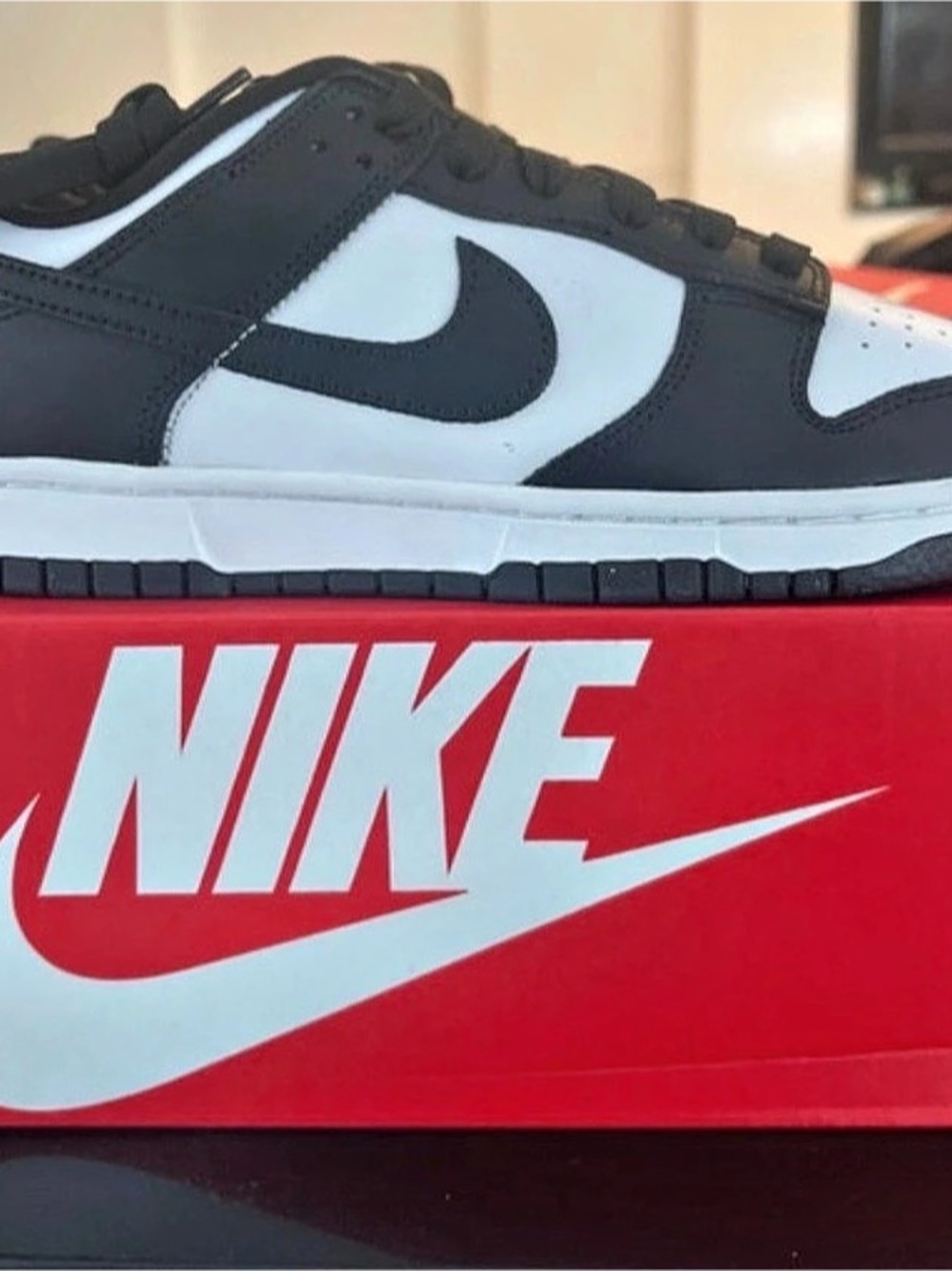 Nike Dunk Low Retro Black & White US 8.5